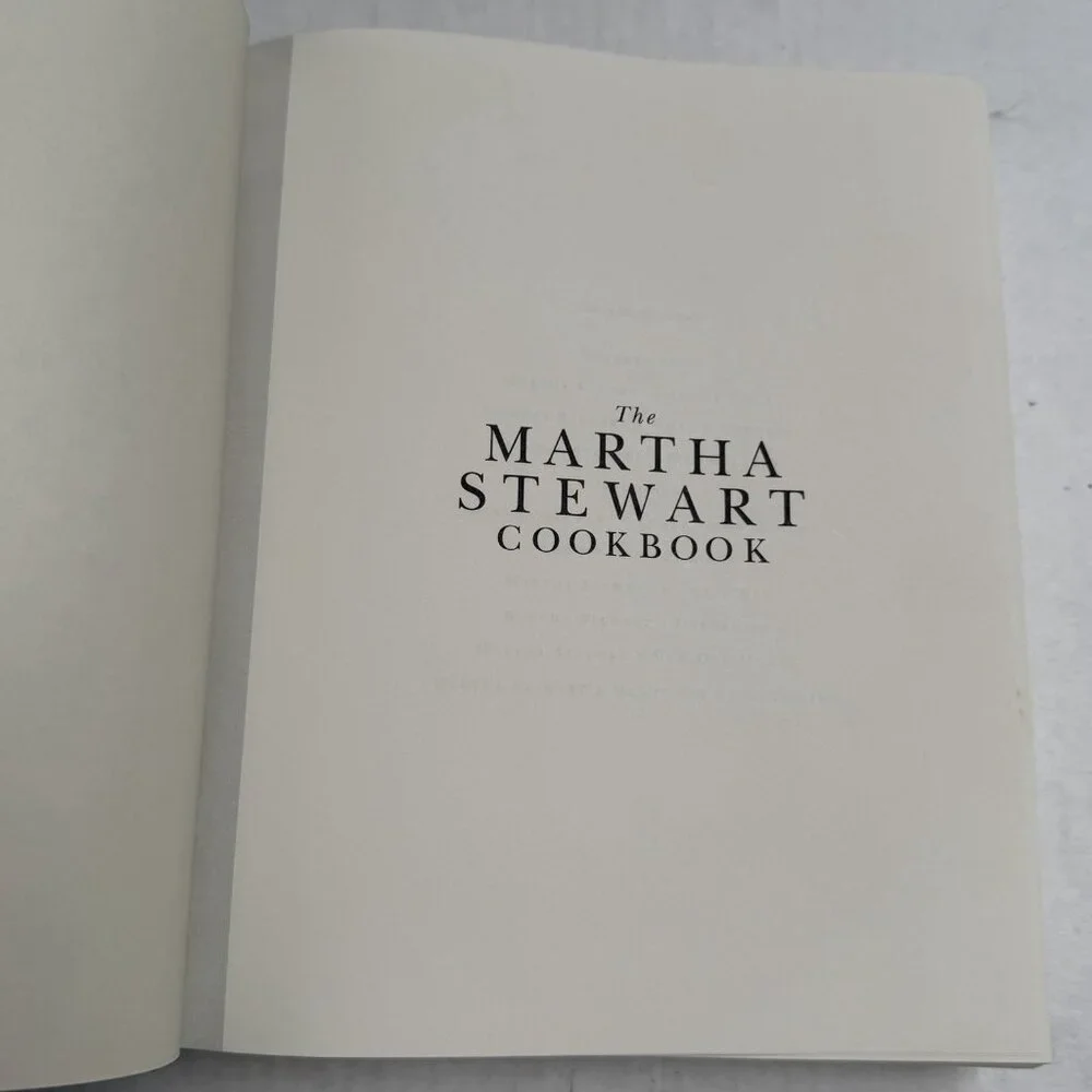 The Martha Stewart Cookbook Collected Recipes for Every Day 1995 Vintage